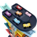 Building blocks stacked track car