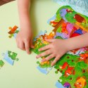 PUZZLE 2W1 MAGICZNY LAS W SASZETCE UKŁADANKA GRA EDUKACYJNA ROTER KAFER