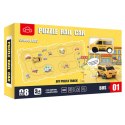 Diy puzzle track - school bus