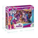 PUZZLE "MY LITTLE PONY" 60 ELEMENTÓW KOLOROWEJ UKŁADANKI DLA NAJMŁODSZYCH