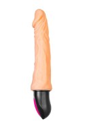 A-TOYS Realistic Vibrator with heating, TPE, 12 Modes, bendable, recharble