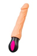 A-TOYS Realistic Vibrator with heating, TPE, 12 Modes, bendable, recharble