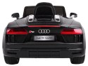 Auto Na Akumulator Audi R8 Spyder Czarny Pilot Wolny Start Radio MP3 LED