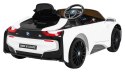 Auto Na Akumulator BMW I8 Lift Biały Pilot Wolny Start Pasy MP3 USB LED