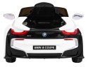 Auto Na Akumulator BMW I8 Lift Biały Pilot Wolny Start Pasy MP3 USB LED