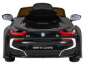 Auto Na Akumulator BMW I8 Lift Czarny Pilot Wolny Start Pasy MP3 USB LED