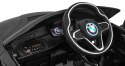 Auto Na Akumulator BMW I8 Lift Czarny Pilot Wolny Start Pasy MP3 USB LED