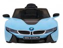 Auto Na Akumulator BMW I8 Lift Niebieski Pilot Wolny Start Pasy MP3 USB LED