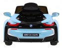 Auto Na Akumulator BMW I8 Lift Niebieski Pilot Wolny Start Pasy MP3 USB LED