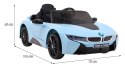 Auto Na Akumulator BMW I8 Lift Niebieski Pilot Wolny Start Pasy MP3 USB LED