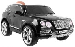 Auto Na Akumulator Bentley Bentayga Czarny + Koła EVA + Radio MP3 + Pilot