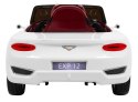 Auto Na Akumulator Bentley EXP 12 Biały Pilot Elegancki Wygląd LED MP3