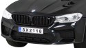 Auto Na Akumulator Pojazd BMW DRIFT M5 Czarny LED Wolny Start MP3