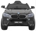 Auto Na Akumulator BMW X6M Czarny Pilot Wolny Start EVA Panel audio MP3 LED