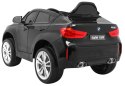 Auto Na Akumulator BMW X6M Czarny Pilot Wolny Start EVA Panel audio MP3 LED