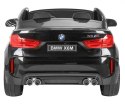 Auto Na Akumulator BMW X6M XXL Dla 2 Dzieci Czarny Pilot MP3 Ekoskóra LED