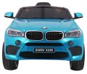 Auto Na Akumulator BMW X6M Niebieski Pilot Wolny Start EVA Panel audio LED