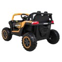 Auto Na Akumulator Buggy UTV 2000 Racing Złoty Napęd 4x4 Pilot MP3 LED EVA