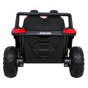 Auto Na Akumulator Buggy UTV 2000M Racing Biały Napęd 4x4 Pilot MP3 LED EVA