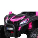 Auto Na Akumulator Buggy UTV 2000M Racing Biały Napęd 4x4 Pilot MP3 LED EVA