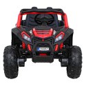 Auto Na Akumulator Buggy UTV 2000M Racing Czerwony Napęd 4x4 Pilot MP3 LED