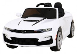 Auto Na Akumulator Chevrolet Camaro 2SS Biały Pilot Koła EVA MP3 LED