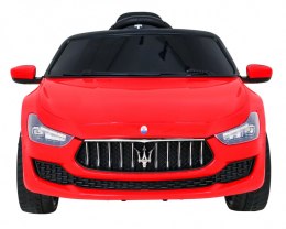 Auto Na Akumulator Maserati Ghibli Czerwony Pilot Wolny Start MP3 USB LED