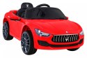 Auto Na Akumulator Maserati Ghibli Czerwony Pilot Wolny Start MP3 USB LED