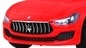 Auto Na Akumulator Maserati Ghibli Czerwony Pilot Wolny Start MP3 USB LED