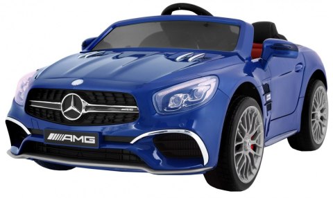 Auto Na Akumulator Mercedes AMG SL65 Niebieski Pilot Bagażnik MP3 LED