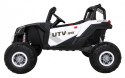 Buggy UTV-MX na akumulator dla dzieci Biały + Napęd 4x4 + Pilot +Audio LED