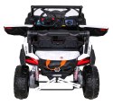 Buggy UTV-MX na akumulator dla dzieci Biały + Napęd 4x4 + Pilot +Audio LED