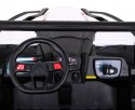 Buggy UTV-MX na akumulator dla dzieci Biały + Napęd 4x4 + Pilot +Audio LED