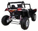 Buggy UTV-MX na akumulator dla dzieci Biały + Napęd 4x4 + Pilot +Audio LED