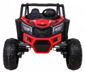 Buggy UTV-MX na akumulator dla dzieci Czerwony + Napęd 4x4 + Pilot