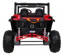 Buggy UTV-MX na akumulator dla dzieci Czerwony + Napęd 4x4 + Pilot