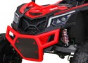 Buggy UTV-MX na akumulator dla dzieci Czerwony + Napęd 4x4 + Pilot