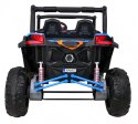 Buggy UTV-MX na akumulator dla dzieci Niebieski + Napęd 4x4 + Pilot