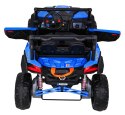 Buggy UTV-MX na akumulator dla dzieci Niebieski + Napęd 4x4 + Pilot