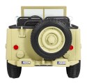 Autko Wojskowe Retro Strong dla 3 dzieci Matcha + Napęd 4x4 + Schowki + EVA