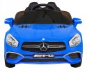 Auto Na Akumulator Mercedes Benz AMG SL65S Niebieski Pilot MP3 LED Ekoskóra