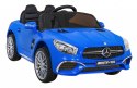 Auto Na Akumulator Mercedes Benz AMG SL65S Niebieski Pilot MP3 LED Ekoskóra