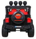 Jeep Na Akumulator Terenowy Raptor Drifter Płomienie Pilot MP3 LED