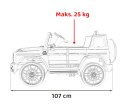 Mercedes AMG G63 dla dzieci Czarny + Pilot + MP3 LED