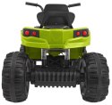 Quad Na Akumulator ATV Zielony Koła EVA Radio MP3 LED Wolny Start