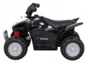 Quad Na Akumulator Honda 250X TRX Czarny Klakson LED Ekoskóra