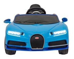 Auto Na Akumulator Pojazd Bugatti Chiron Niebieski