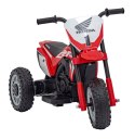 Mini Cross Na Akumulator Motorek Cross Honda CRF 450R Czerwony