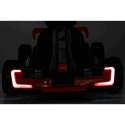 Gokart Na Akumulator Pojazd Audi z Funkcją Driftu Biały MP3 LED EVA