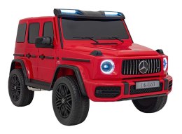 Pojazd Mercedes Benz G63 AMG XXL Czerwony